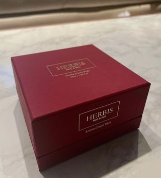 약손명가코스메틱 헤르비스 아로마 크림팩 50ml — 5점을 준 리뷰어가 2021년 5월 올린 사용 사진