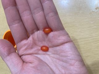 앙팡 츄어블 비타민D 1000 IU 130mg x 90정 — 5점을 준 리뷰어가 2022년 10월 올린 사용 사진
