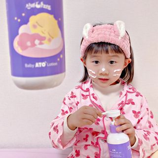 소이베베X신비아파트 세라마이드 베이비 아토 로션 — 5점을 준 리뷰어가 2023년 3월 올린 사용 사진