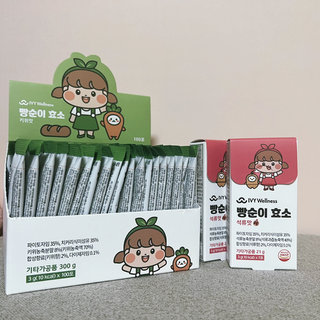 아이비웰니스 빵순이 식탁 위의 필수템! 빵순이 효소 키위맛 100포 + 석류맛 14포 (총 114포) — 4.5점을 준 리뷰어가 2022년 12월 올린 사용 사진