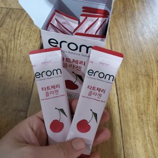 이롬 erom 타트체리 콜라겐 — 5점을 준 리뷰어가 2021년 3월 올린 사용 사진