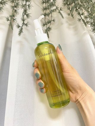 스킨큐어 산다화 순한 클렌징 동백 오일 200ml — 5점을 준 리뷰어가 2023년 3월 올린 사용 사진
