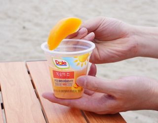 돌 MF[Dole] 파인애플컵/망고컵/복숭아컵 198g 6입X1박스 (맛 1가지 랜덤 발송) — 5점을 준 리뷰어가 2023년 6월 올린 사용 사진