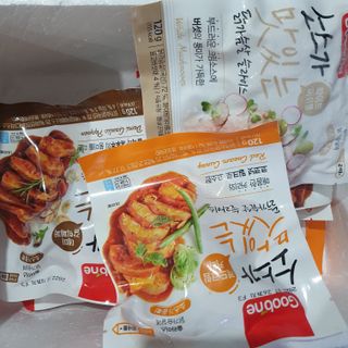 굽네몰 [굽네] 소스가 맛있는 닭가슴살 슬라이스 4종 — 5점을 준 리뷰어가 2021년 11월 올린 사용 사진