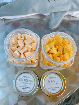 페페로니 진짜 프리바이오틱스 치즈+치즈고구마 180g+180g — 5점을 준 리뷰어가 2021년 7월 올린 사용 사진