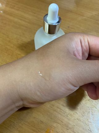 브에노 파리퀸 윌 페이스 오일 — 5점을 준 리뷰어가 2021년 7월 올린 사용 사진