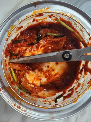 셰프애찬 알배기 겉절이 김치 1kg — 5점을 준 리뷰어가 2022년 11월 올린 사용 사진