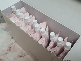 12월 15일 출시, 건강기능식품 브랜드 본리브 나 다운 시작 제품 3종 — 5점을 준 리뷰어가 2020년 12월 올린 사용 사진