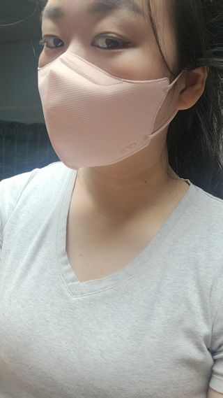 Ciior 씨오르 브이핏 마스크 — 4점을 준 리뷰어가 2022년 12월 올린 사용 사진