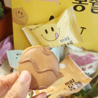롯데제과 쁘띠몽쉘 마롱몽블랑 — 4.5점을 준 리뷰어가 2021년 10월 올린 사용 사진
