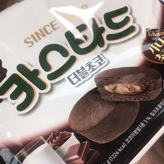 롯데제과 까망카스타드 더블초코 — 5점을 준 리뷰어가 2021년 5월 올린 사용 사진