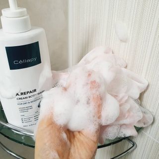 셀라피 에이리페어 크림 바디 워시 2세대 500ml — 5점을 준 리뷰어가 2021년 1월 올린 사용 사진