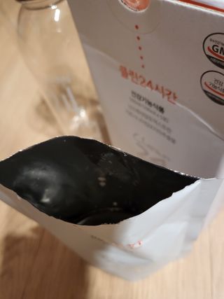 클린24시간 1BOX(5포) + 전용보틀(500ml) — 5점을 준 리뷰어가 2022년 8월 올린 사용 사진