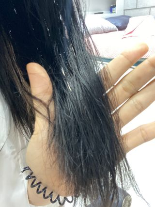 헤어플러스 단백질탈모샴푸 500ml+단백질본드앰플 145ml — 5점을 준 리뷰어가 2021년 3월 올린 사용 사진