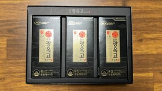 [광동제약] 광동 광옥고 홍삼 본 30포+쇼핑백 증정 — 5점을 준 리뷰어가 2021년 12월 올린 사용 사진