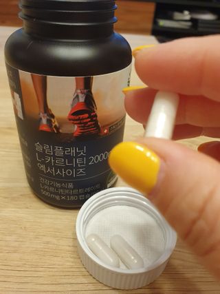 슬림플래닛 L카르니틴 2000mg 엑서사이즈 — 5점을 준 리뷰어가 2021년 3월 올린 사용 사진