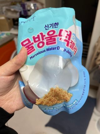 (주) 피치코리아 신기한 물방울떡 젤리 x2개입 — 5점을 준 리뷰어가 2023년 5월 올린 사용 사진