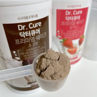뉴트리션팩토리 닥터큐어 프리미엄쉐이크 다이어트쉐이크 — 4.5점을 준 리뷰어가 2021년 10월 올린 사용 사진
