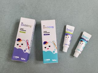 닥터데디스 안심불소 튼튼치약(청포도, 민트 중 택 1) 60g + 여행용 미니 치약 15g — 5점을 준 리뷰어가 2022년 8월 올린 사용 사진