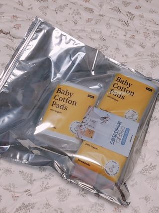 디어엘로디 프리미엄 유기농 유아 솜티슈 60매  2 + 1 PACK — 4.5점을 준 리뷰어가 2021년 3월 올린 사용 사진