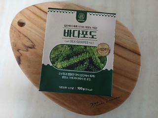 [피터씨마켓] 바다포도 100g(20g x 5봉) 우미부도 그린캐비어 ASMR 소분포장 — 5점을 준 리뷰어가 2024년 8월 올린 사용 사진