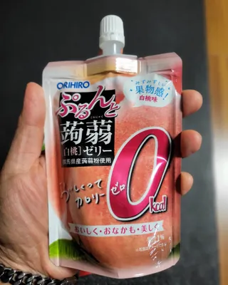 ORIHIRO 오리히로 곤약젤리 제로칼로리 130g 4종 4팩(맛별로 1팩씩) — 5점을 준 리뷰어가 2023년 2월 올린 사용 사진