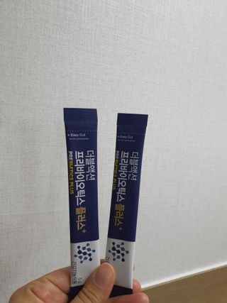 메이준뉴트리 더블액션 프리바이오틱스 플러스+ — 5점을 준 리뷰어가 2021년 5월 올린 사용 사진