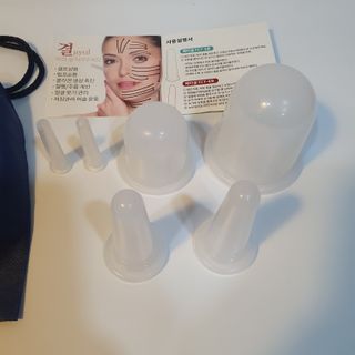 메디미케이알 커핑테라피 실리콘부항마사지 리프팅 페이스+바디 안티 셀룰 라이트 6pcs — 5점을 준 리뷰어가 2021년 2월 올린 사용 사진