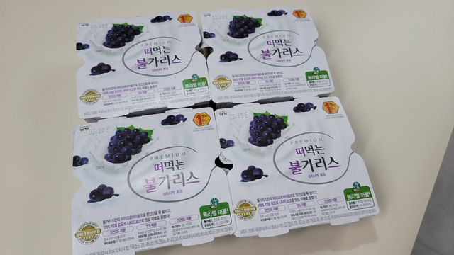 떠먹는 불가리스 4종 리뷰 사진