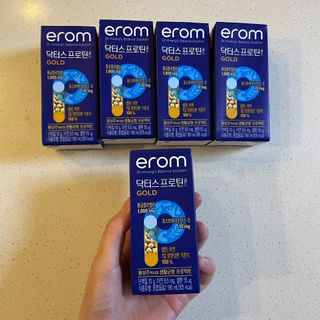 이롬 erom 닥터스 프로틴 골드 — 5점을 준 리뷰어가 2021년 5월 올린 사용 사진