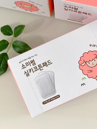 소미썸 실키 화장솜 — 5점을 준 리뷰어가 2022년 3월 올린 사용 사진