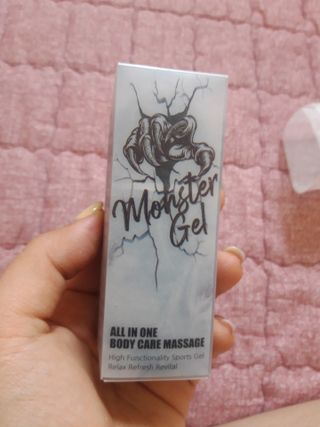 [바록스] 류현진 올인원 바디릴렉싱 몬스터겔 50ml — 5점을 준 리뷰어가 2021년 5월 올린 사용 사진