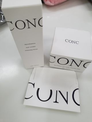 CONC 콩크 미로탐누스 안티링클 화이트닝 크림 — 5점을 준 리뷰어가 2021년 2월 올린 사용 사진