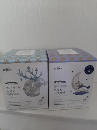 (주)쟈뎅 쟈뎅 클래스 핸드 드립 커피 10P 2종_디카페인 1종+랜덤 플레이버 1종 — 5점을 준 리뷰어가 2021년 4월 올린 사용 사진