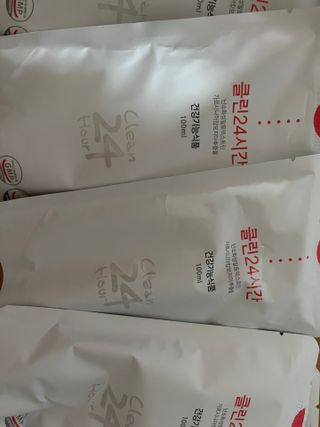 클린24시간 1BOX(5포) + 전용보틀(500ml) — 4.5점을 준 리뷰어가 2022년 7월 올린 사용 사진