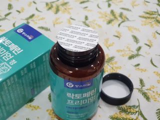 짱스마일 락토페린 프리미엄 정 1000ml x 60정 — 5점을 준 리뷰어가 2023년 1월 올린 사용 사진