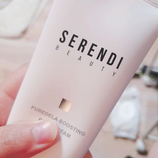 세렌디뷰티 퓨어델라 부스팅 바디크림 — 5점을 준 리뷰어가 2021년 7월 올린 사용 사진