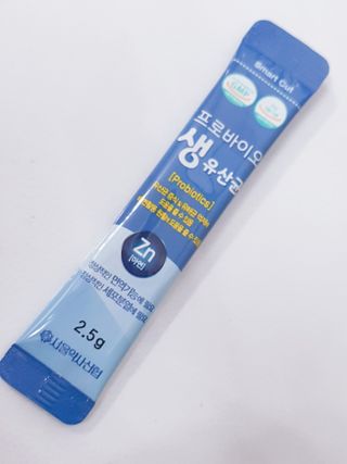 서울약사신협_프로바이오 생유산균 2.5g 160포 — 5점을 준 리뷰어가 2021년 7월 올린 사용 사진