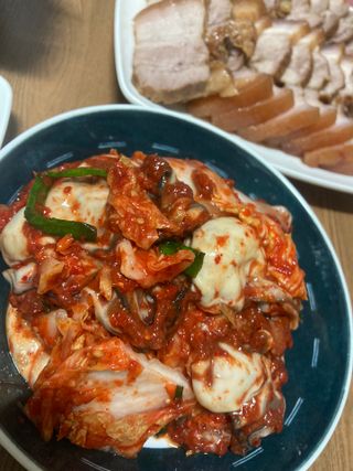 셰프애찬 별미김치 굴겉절이 1kg — 5점을 준 리뷰어가 2022년 12월 올린 사용 사진