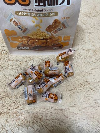 유앤아이트레이드 프리[한입] 꽈배기 520g x 3종 (허니, 검은깨, 땅콩) — 5점을 준 리뷰어가 2025년 3월 올린 사용 사진