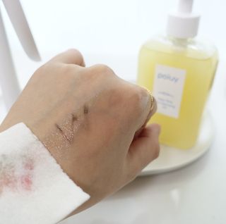 [포이유이/클렌징 전문 브랜드] 딥 포어 펀클렌징 오일 — 5점을 준 리뷰어가 2022년 12월 올린 사용 사진