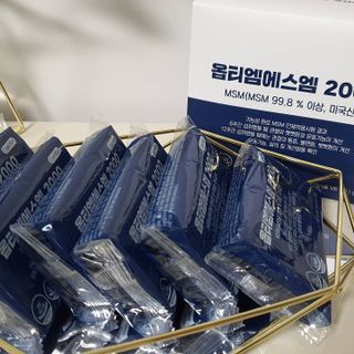 바른비타민 옵티엠에스엠2000 1박스 60포 관절 연골 복합건강기능식품 — 5점을 준 리뷰어가 2021년 7월 올린 사용 사진