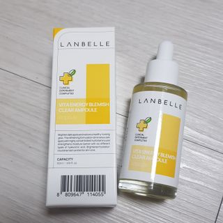 랑벨 비타 에너지 잡티 앰플 50ml 고농축 비타민, 저자극, 수분 촉촉, 미백 앰플 — 5점을 준 리뷰어가 2022년 4월 올린 사용 사진