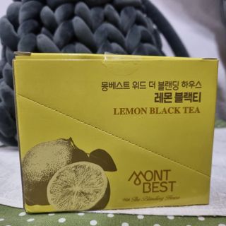 몽베스트 위드더 블랜딩 하우스 _레몬 블랙티 — 5점을 준 리뷰어가 2023년 1월 올린 사용 사진