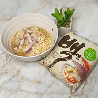 [풀무원] 자연은맛있다 정면, 백면, 홍면  세트 — 5점을 준 리뷰어가 2021년 4월 올린 사용 사진
