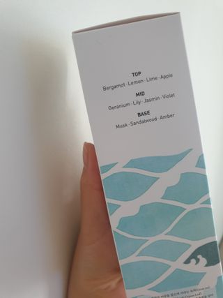 르플랑 한소쿠리초록영귤, 섭지에 유채피우다, 비자림의 아침이슬, 동백길 걷다, 협재의 아침바람 200ml 5종 중 택1 — 3점을 준 리뷰어가 2021년 7월 올린 사용 사진
