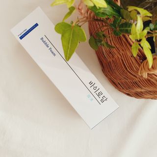[바이로담] 저자극 약산성버블 폼 폼클렌징 150ml — 5점을 준 리뷰어가 2021년 3월 올린 사용 사진