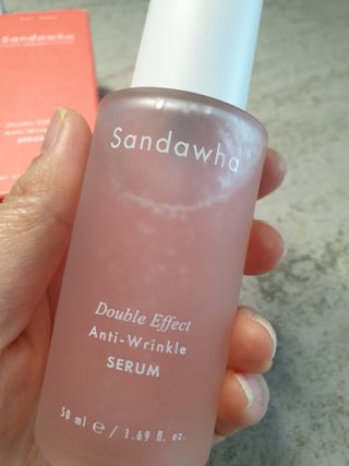 산다화 더블 이펙트 안티 링클 세럼 50ml — 5점을 준 리뷰어가 2023년 1월 올린 사용 사진