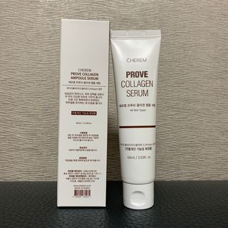체르엠  프루브 콜라겐 앰플세럼 60ml 1병 — 3점을 준 리뷰어가 2022년 1월 올린 사용 사진
