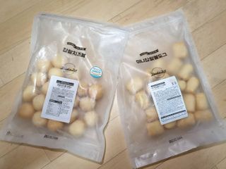 Dog&Ball 독앤볼 [Dog&Ball] 미니찹쌀볼도그 찹쌀치즈볼 — 5점을 준 리뷰어가 2021년 9월 올린 사용 사진